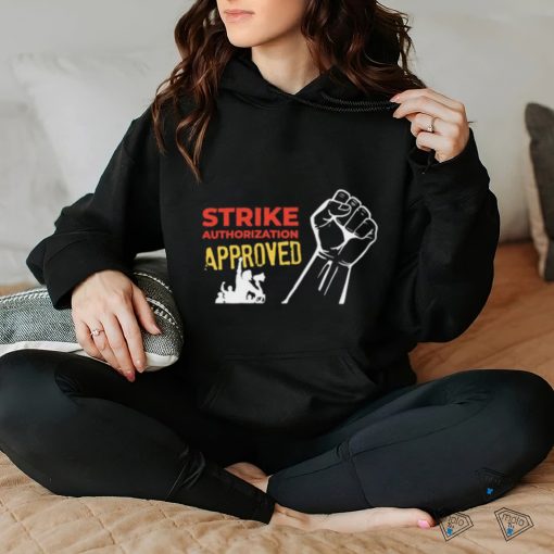 Official Sag Aftra Strike Authorization Approved Shirt