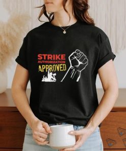 Official Sag Aftra Strike Authorization Approved Shirt