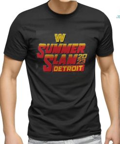 Official Summerslam 2023 Retro Logo Shirt