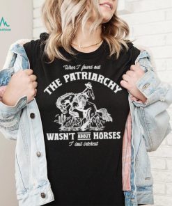 Official The Patriarchy Wasn’t About Horses Barbie Inspired T Shirt