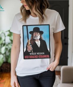 Official Willie nelson red headed stranger photo design T shirt