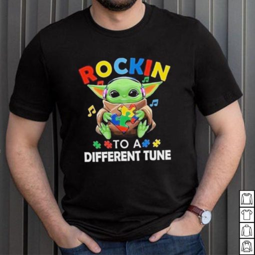 Official baby yoda Rockin to a different tune shirt