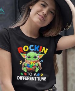 Official baby yoda Rockin to a different tune shirt