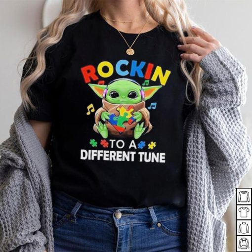 Official baby yoda Rockin to a different tune shirt