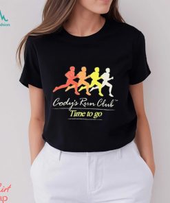 Official cody Ko Merch Cody’s Run Club Time To Go Club Topaz Shirt