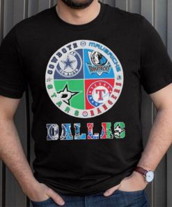 Dallas Cowboys Mavericks Stars And Rangers Logo Shirt - Limotees