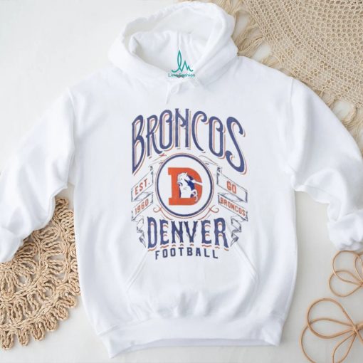 Official denver Broncos NFL x Darius Rucker Vintage Football T Shirt