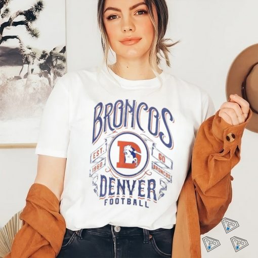 Official denver Broncos NFL x Darius Rucker Vintage Football T Shirt