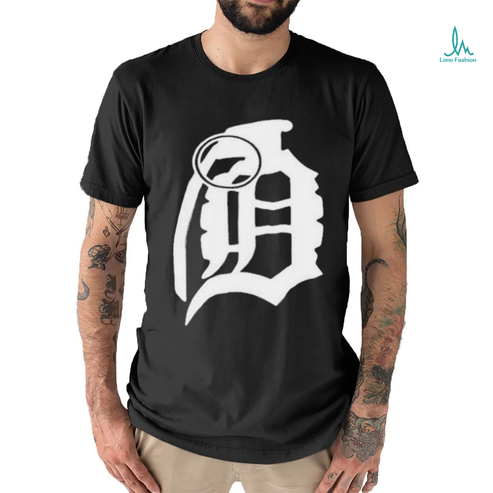 Official detroit English D Grenade Michigan Logo 2023 shirt Official detroit English D Grenade Michigan Logo 2023 shirt