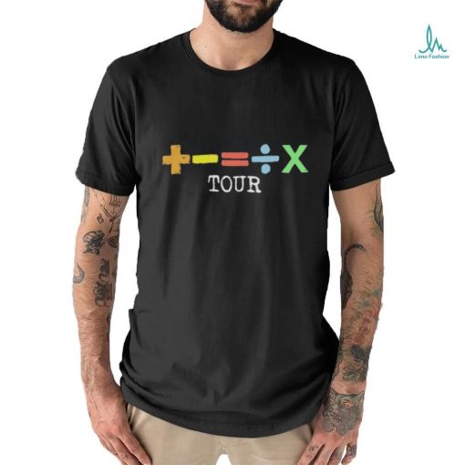 Official ed sheeran the mathematics tour Shirt