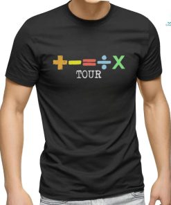 Official ed sheeran the mathematics tour Shirt