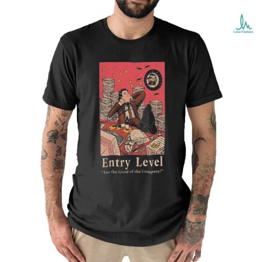 Official entry Level Merch Lazy Worker T Shirt