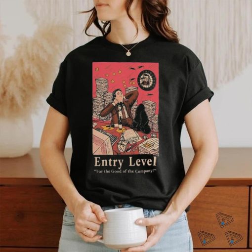 Official entry Level Merch Lazy Worker T Shirt