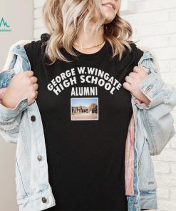 Official george w.wingate high school alumni shirt