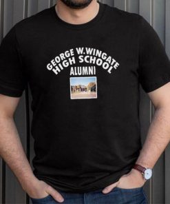 Official george w.wingate high school alumni shirt