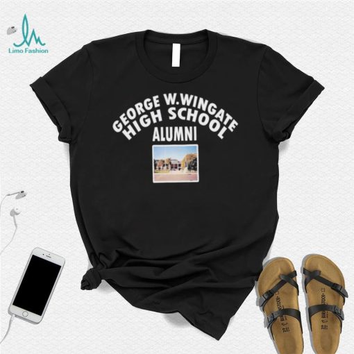 Official george w.wingate high school alumni shirt