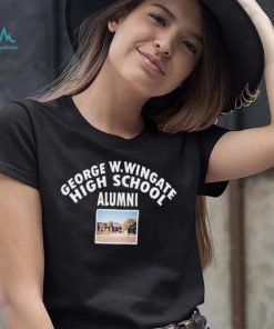 Official george w.wingate high school alumni shirt