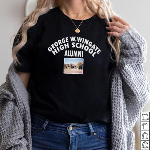 Official george w.wingate high school alumni shirt