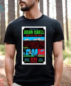 Official jason Isbell Bend, OR Event Tour 2023 Poster Shirt