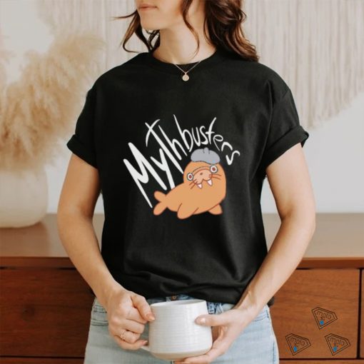Official mythbusters kawaiI walrus T shirts