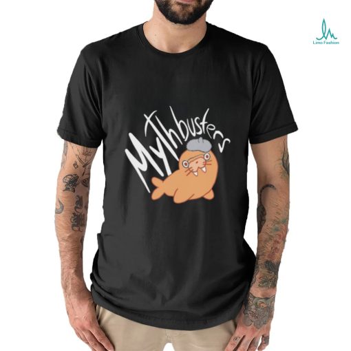 Official mythbusters kawaiI walrus T shirts