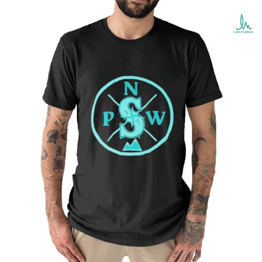 Official new Era Seattle Mariners 2023 All Star Game Pnw Compass T shirt