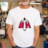 Official 414 Milwaukee Baseball Stitch Graphic T Shirt