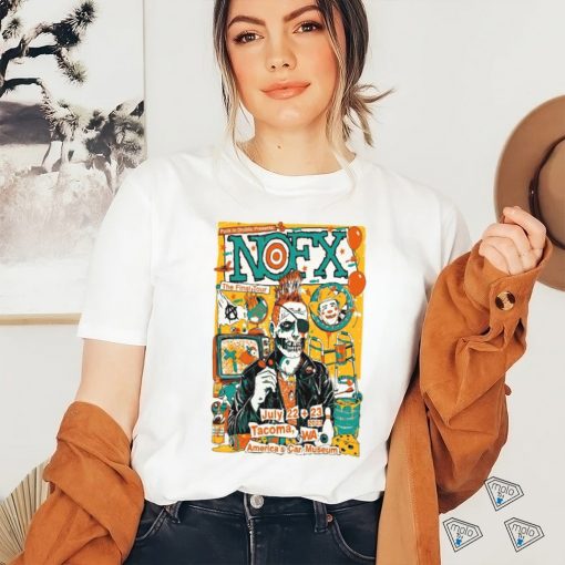 Official nofx 2023 The Final Tour Tacoma, WA Poster Shirt