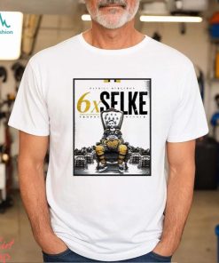 Official patrice Bergeron Boston Bruins Sixth Selke Trophy NHL Winner Shirt