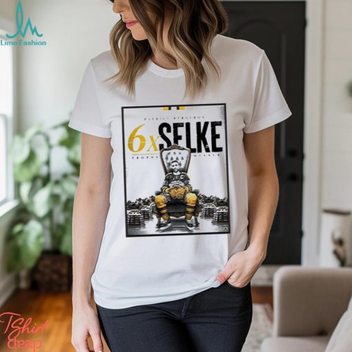 Official patrice Bergeron Boston Bruins Sixth Selke Trophy NHL Winner Shirt