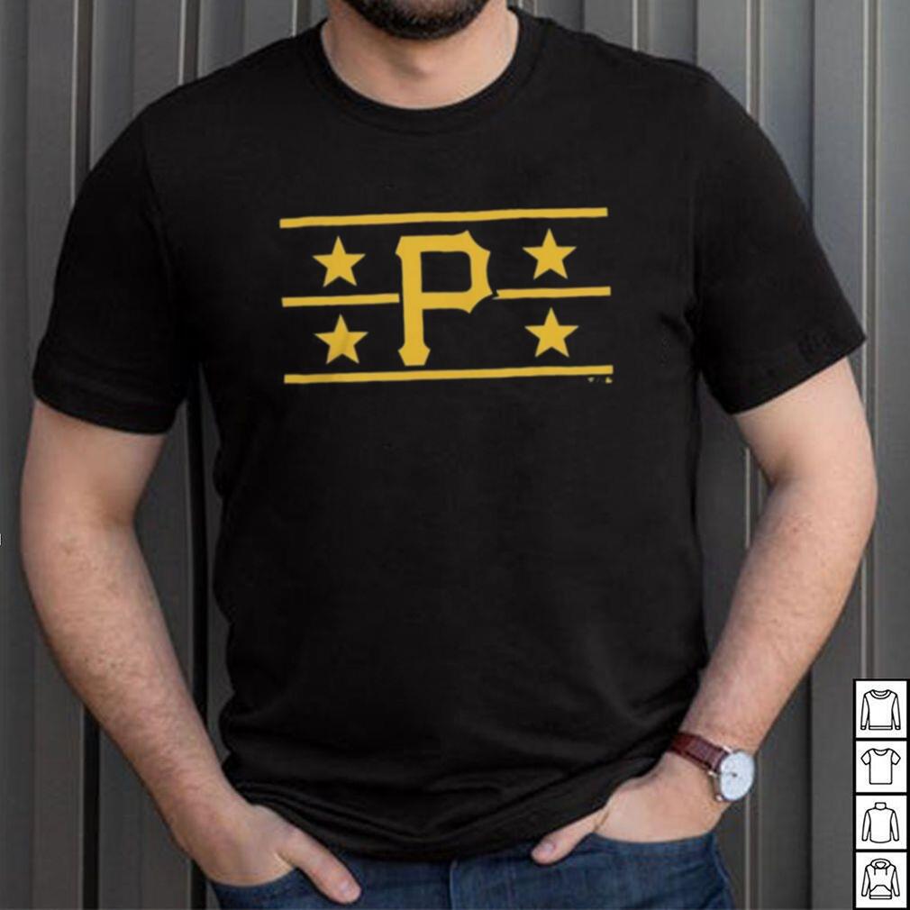 Official pittsburgh pirates fanatics branded pitt star logo Shirt - Limotees