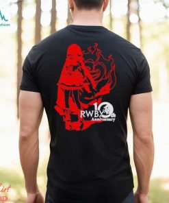 Official rwby 10th anniversary shirt