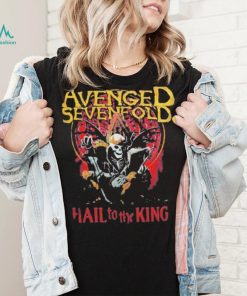 Official skeleton Avenged sevenfold hail to the king shirt