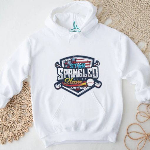 Official uSSSA California Baseball Star Spangled Slam 2023 logo shirt