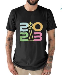 Official women’S World Cup 2023 Trophy Logo Tee Shirt