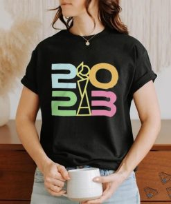 Official women’S World Cup 2023 Trophy Logo Tee Shirt