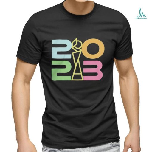 Official women’S World Cup 2023 Trophy Logo Tee Shirt