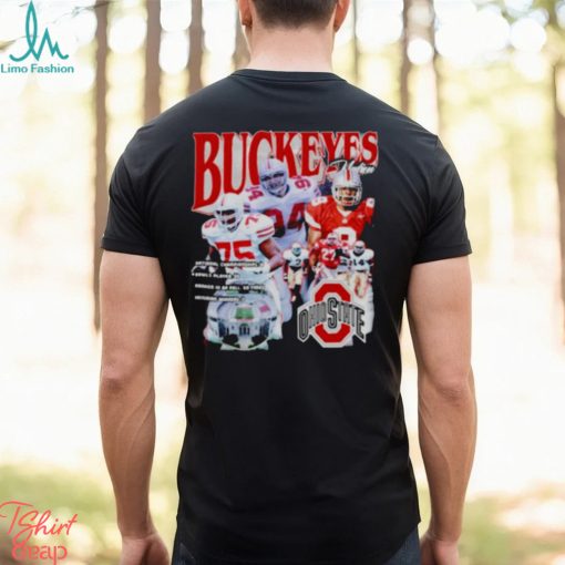 Ohio State university Buckeyes football rugby shirt