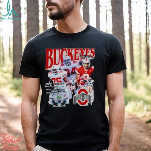 Ohio State university Buckeyes football rugby shirt