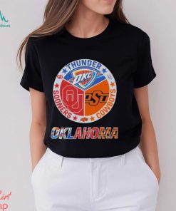 Oklahoma Sports Teams Thunder Cowboys And Sooners Shirt