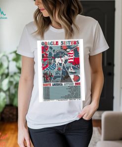 Oracle sisters north America tour september 2023 art poster design t shirt