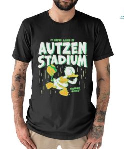 Oregon it never rains in autzen stadium T shirts