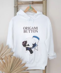 Origami Button Sweatshirt