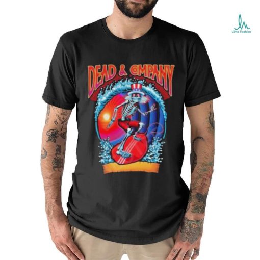 Original Dead And Company Skull Surfing Shirt