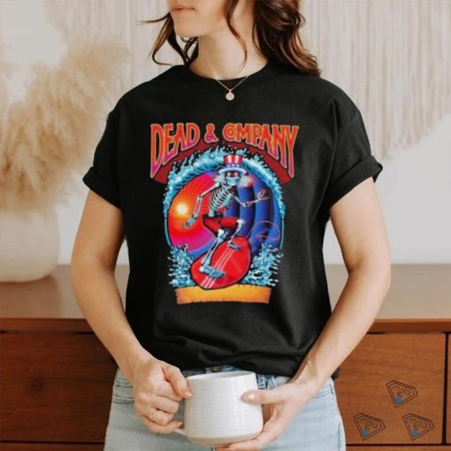 Original Dead And Company Skull Surfing Shirt