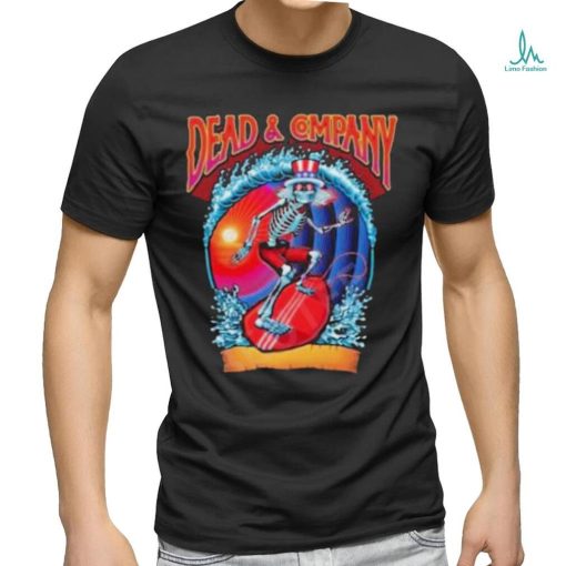 Original Dead And Company Skull Surfing Shirt