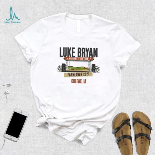 Original Luke Bryan Farm Tour 2023 Colfax, Ia Shirt