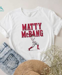 Original Matt McLain Matty McBang Cincinnati Shirt