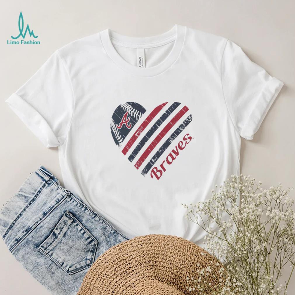 Atlanta Braves 4th of July American flag t-shirt by To-Tee