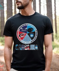 Original carolina Sport team Carolina Hornets Panthers Charlotte Fc Tar Heels and Hurricanes shirt